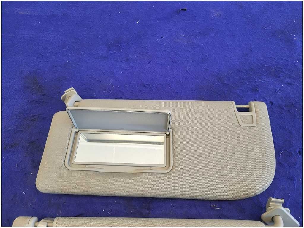 2015 - 2017 Ford F150 Pickup Truck Pair Front Sunvisors No Sunroof Shade 2765 - The Parts Farm