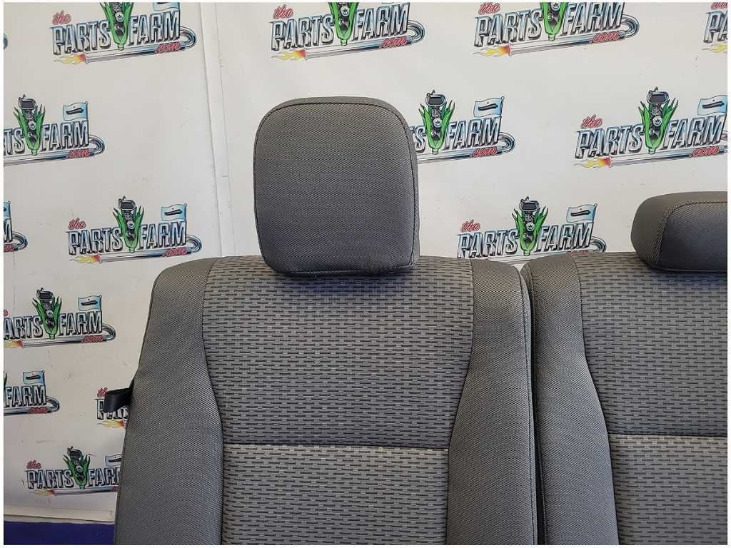 2015 - 2017 Ford F150 Pickup Truck Rear Cloth Bench Seat Gray Crew Cab 2765 - The Parts Farm