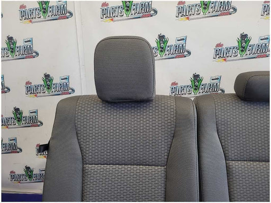 2015-2017 Ford F150 Pickup Truck Rear Cloth Bench Seat Gray Crew Cab 2765