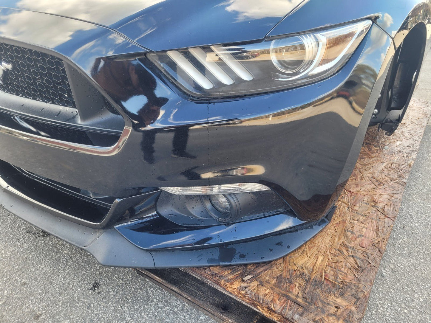 2015 - 2017 Ford Mustang GT S550 Pair Front Headlights HID Lamp Light 2643 - The Parts Farm