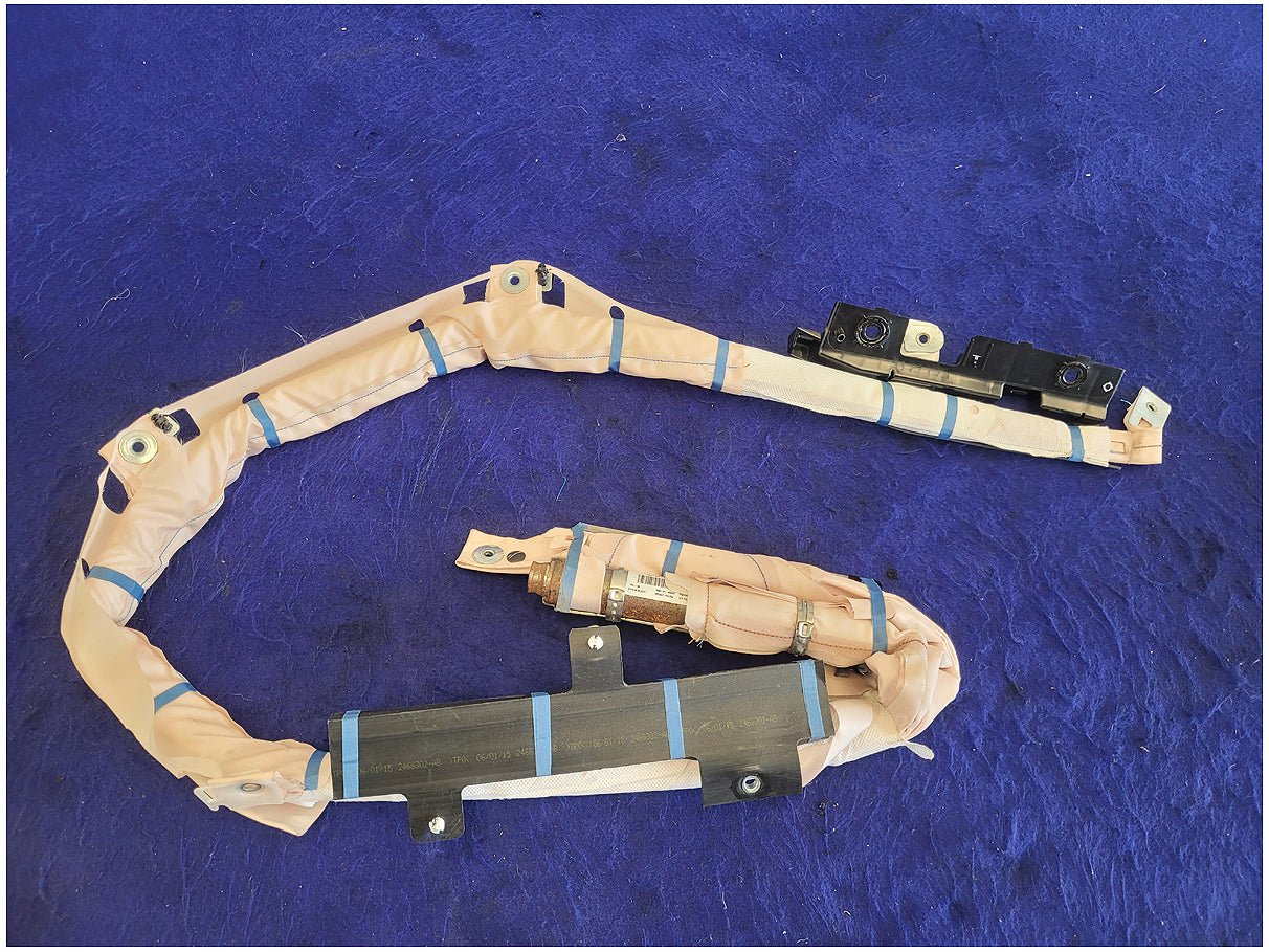 2015 - 2017 Ford Mustang GT S550 Passenger Right Roof Curtain Air Bag 2752 - The Parts Farm