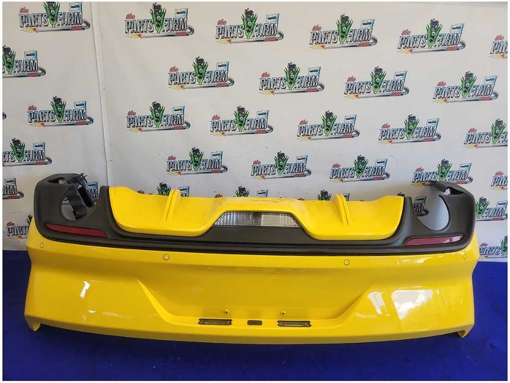 2015 - 2017 Ford Mustang GT S550 Rear Bumper Cover Park Assist Paint H3 2748 - The Parts Farm