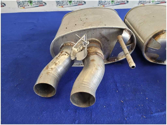2015-2020 Ford Mustang Shelby GT350 5.2L Pair Muffler Exhaust Active *Read* FH