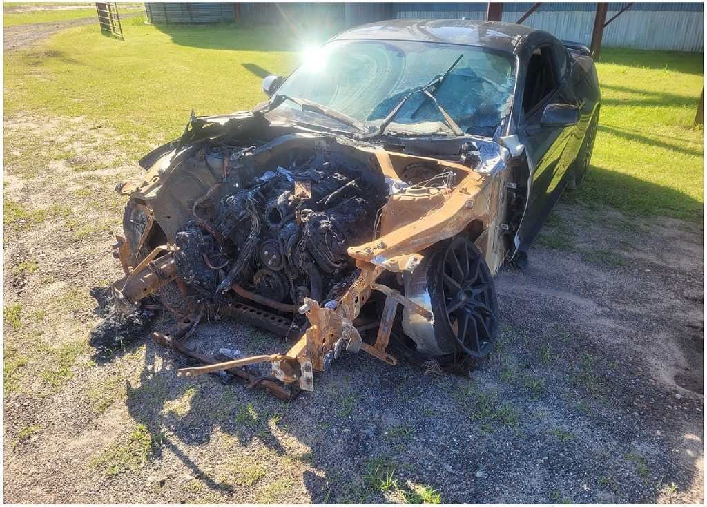 2015 - 2020 Ford Mustang Shelby GT350 Passenger Coupe Door Panel Card 2711 - The Parts Farm