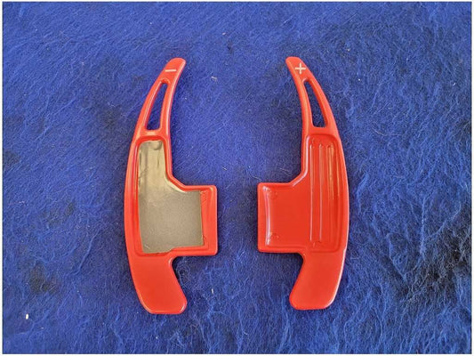 2015-2023 Ford Mustang GT S550 Aftermarket Paddle Shifters Red Auto Trans 2801