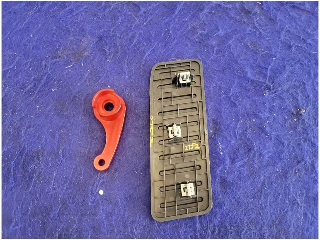 2015 - 2023 Ford Mustang GT S550 Dead Pedal Hood Release Pull Driver 2752 - The Parts Farm