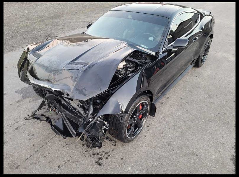 2015 - 2023 Ford Mustang GT S550 Driver Left Front Door Coupe Shell Paint G1 2042 - The Parts Farm