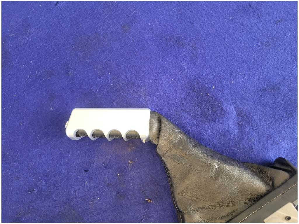 2015 - 2023 Ford Mustang GT S550 Emergency Brake Handle E Pull Leather 2752 - The Parts Farm