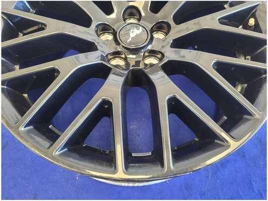 2015-2023 Ford Mustang GT S550 Front Wheel 19x9 Black Spoke Rim *Scuffs* 2776