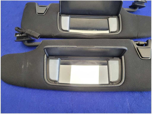 2015-2023 Ford Mustang GT S550 Pair Coupe Sun Visors Shade Clip Mirror 2766