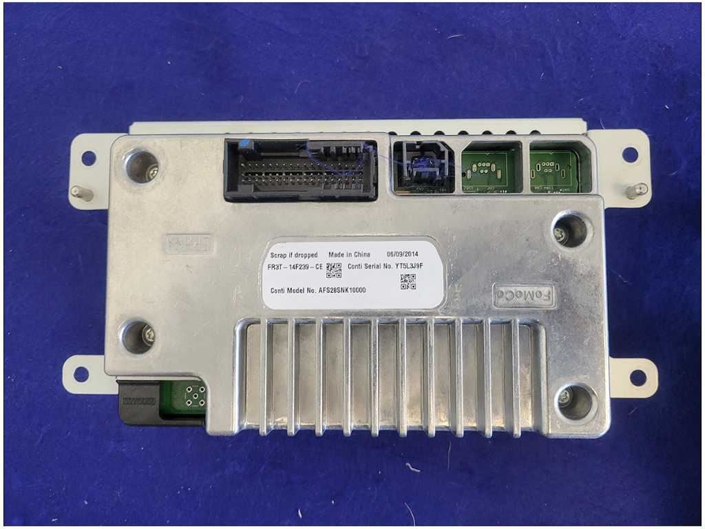 2015 Ford Mustang GT Radio Sync Navigation Receiver Info Screen Heat Cool 2718 - The Parts Farm
