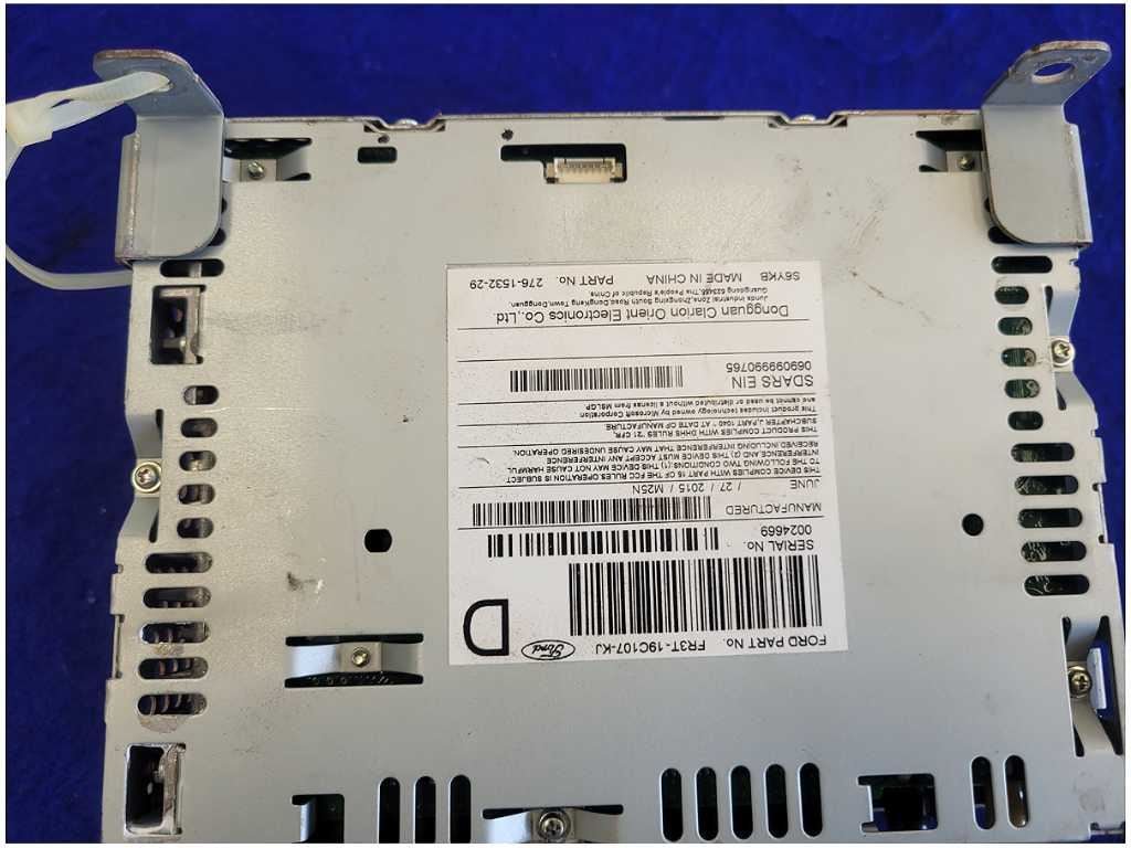 2015 Ford Mustang GT Radio Sync Navigation Receiver Info Screen Heat Cool 2718 - The Parts Farm