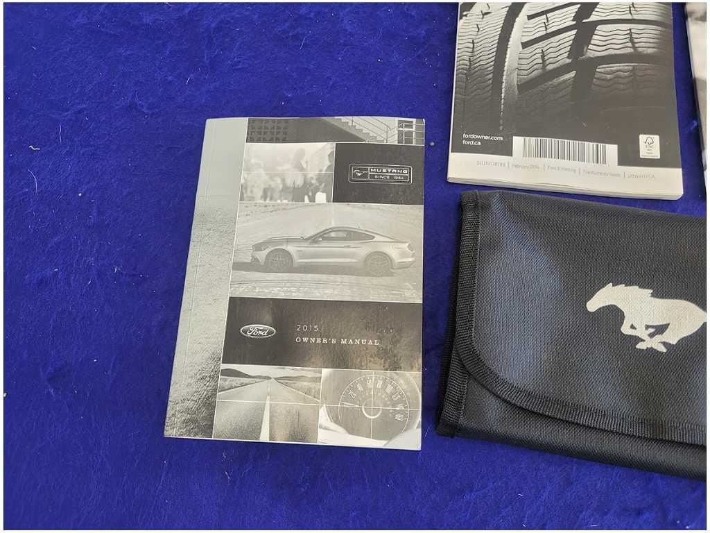 2015 Ford Mustang GT S550 Owner's Manual Cover Booklet Pamphlet 2718 - The Parts Farm