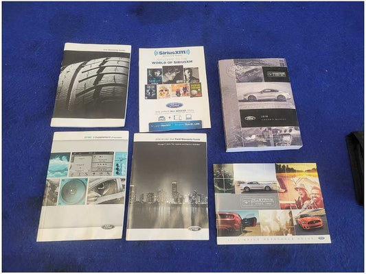 2016 Ford Mustang GT S550 Owner's Manual Booklet Pamphlet Cover 2848