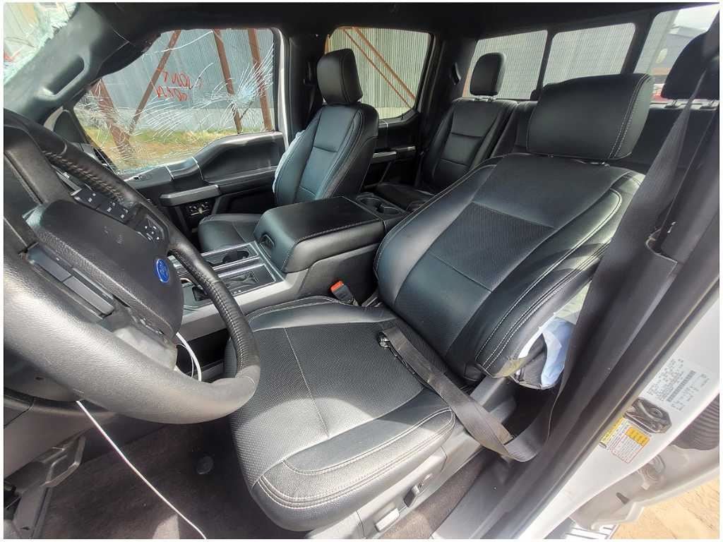 2018 - 2020 Ford F150 F - 150 Truck Pair Front Sunvisors No Sunroof Shade 2874 - The Parts Farm