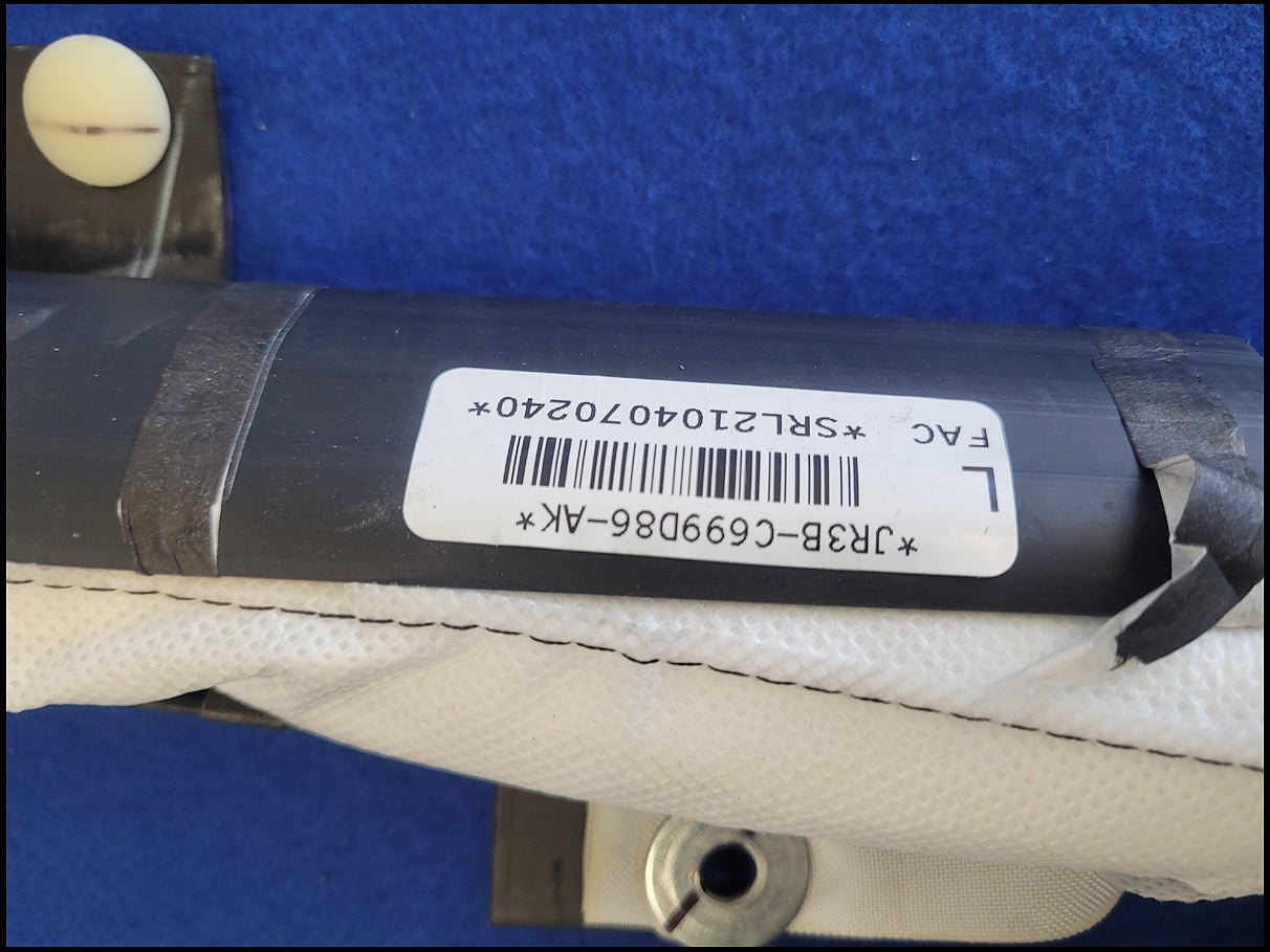 2018 - 2023 Ford Mustang GT S550 Coupe Driver Upper Roof Curtain Air Bag 2691 - The Parts Farm