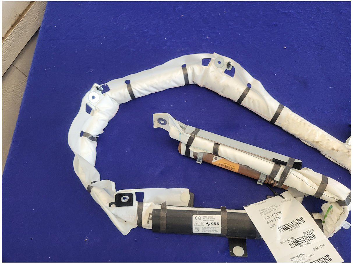 2018 - 2023 Ford Mustang GT S550 Coupe Passenger Upper Roof Curtain Air Bag 2734 - The Parts Farm