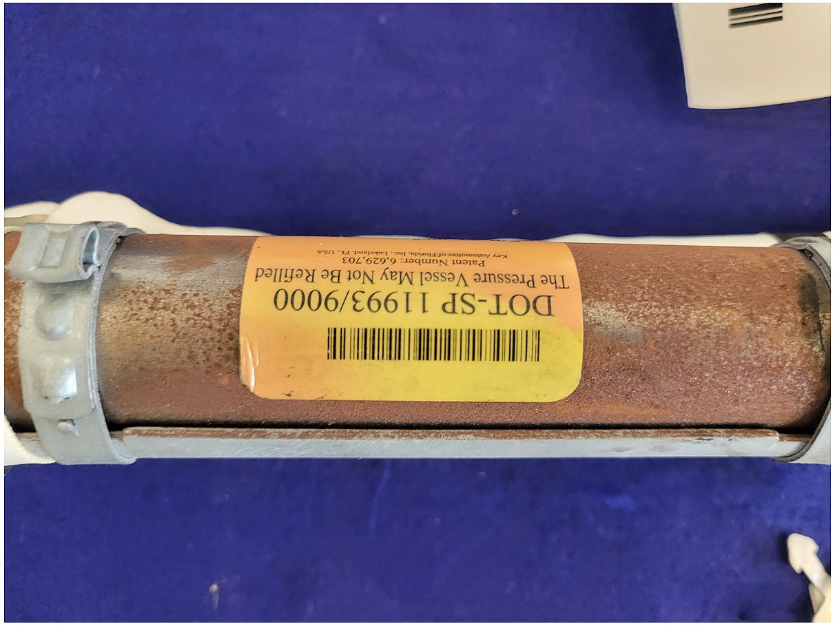 2018 - 2023 Ford Mustang GT S550 Coupe Passenger Upper Roof Curtain Air Bag 2734 - The Parts Farm