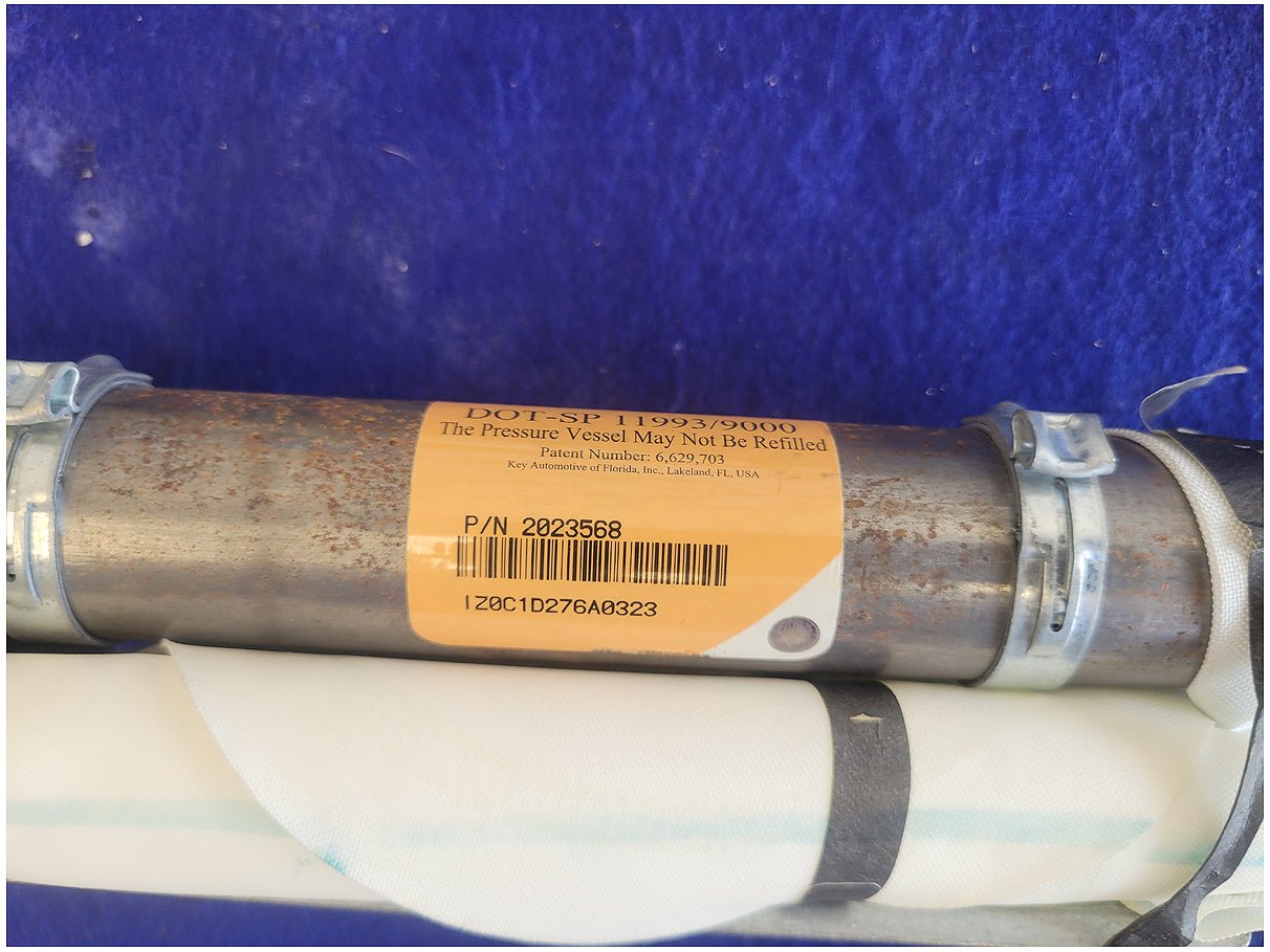 2018 - 2023 Ford Mustang GT S550 Coupe Passenger Upper Roof Curtain Air Bag 2738 - The Parts Farm