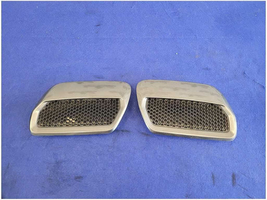 2018 - 2023 Ford Mustang GT S550 Pair Front Hood Scoops Vents Trim Paint J7 2766 - The Parts Farm