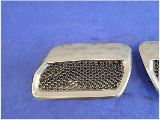 2018-2023 Ford Mustang GT S550 Pair Front Hood Scoops Vents Trim Paint J7 2766