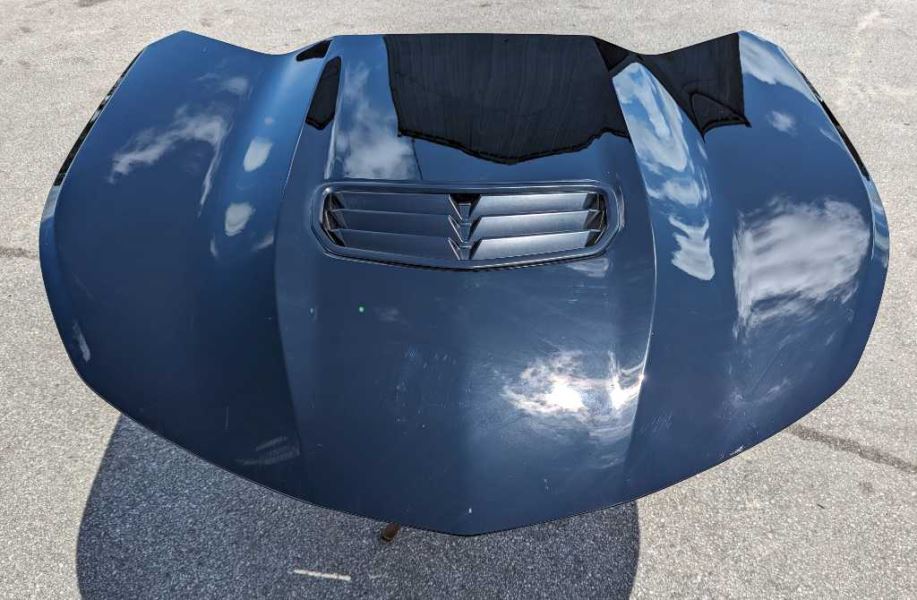 2019 - 2023 Chevrolet Camaro LS LT SS Front Hood Shell Scoop Vent Paint Black 1213 - The Parts Farm