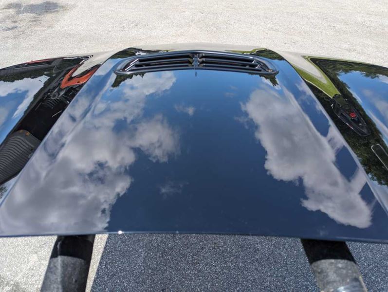 2019 - 2023 Chevrolet Camaro LS LT SS Front Hood Shell Scoop Vent Paint Black 1213 - The Parts Farm