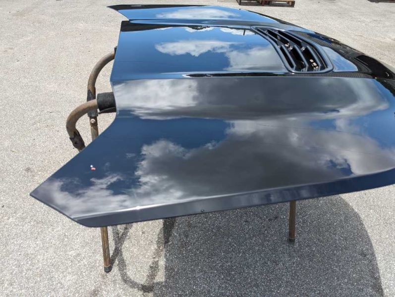 2019 - 2023 Chevrolet Camaro LS LT SS Front Hood Shell Scoop Vent Paint Black 1213 - The Parts Farm
