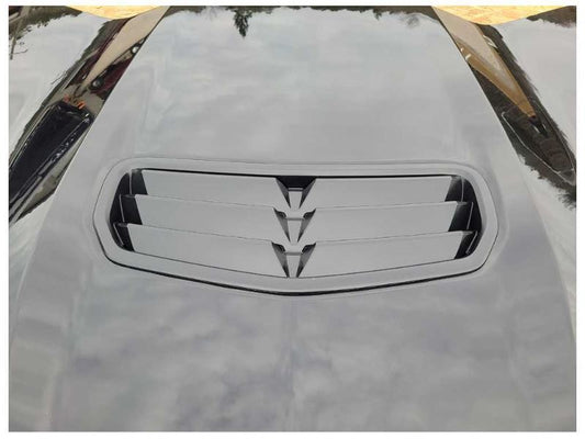 2019-2023 Chevrolet Camaro SS LT1 6.2L Front Hood Shell Vent Paint Black C124