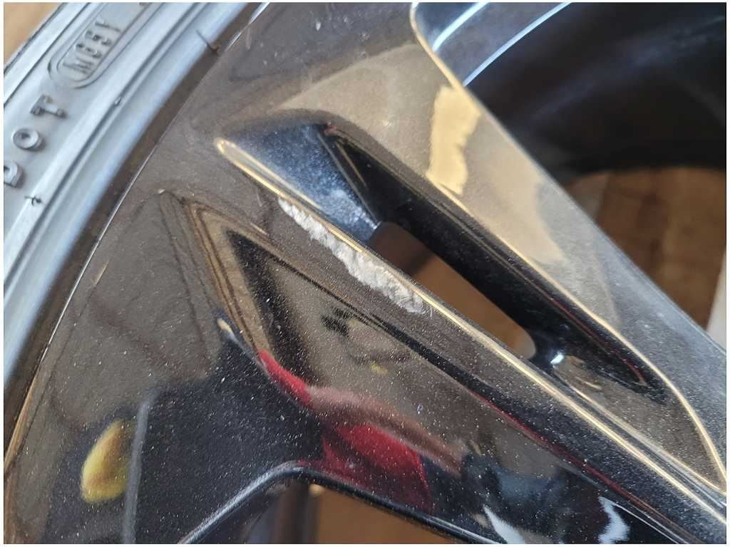 2019 - 2023 Chevrolet Camaro SS Rear Wheel 20x9.5 Twisted Split Spoke Black C43 - The Parts Farm