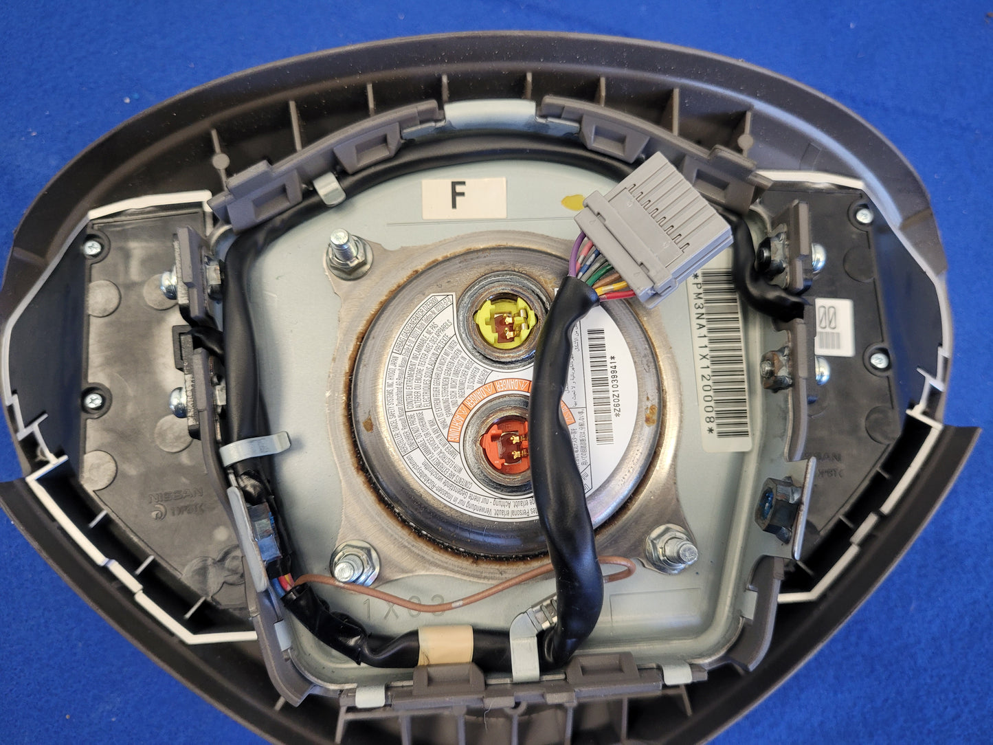 2012 Nissan Leaf Driver Steering Wheel Air Bag 1856 - The Parts Farm
