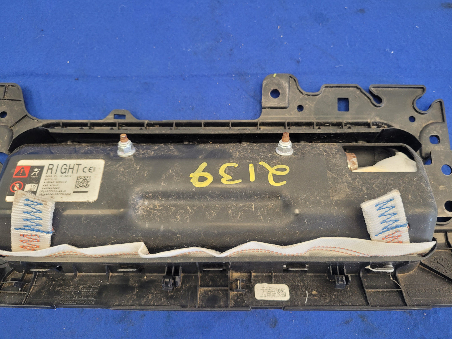 2020 Tesla Model 3 Passenger Lower Knee Air Bag 2139 - The Parts Farm