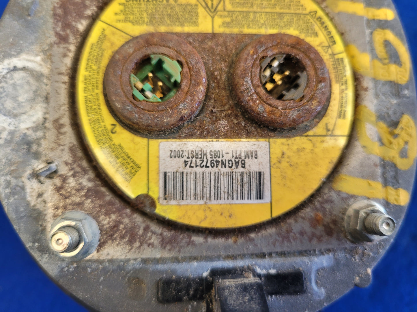 2003 BMW M3 E46 Air Bag Driver Steering Wheel 1981 - The Parts Farm