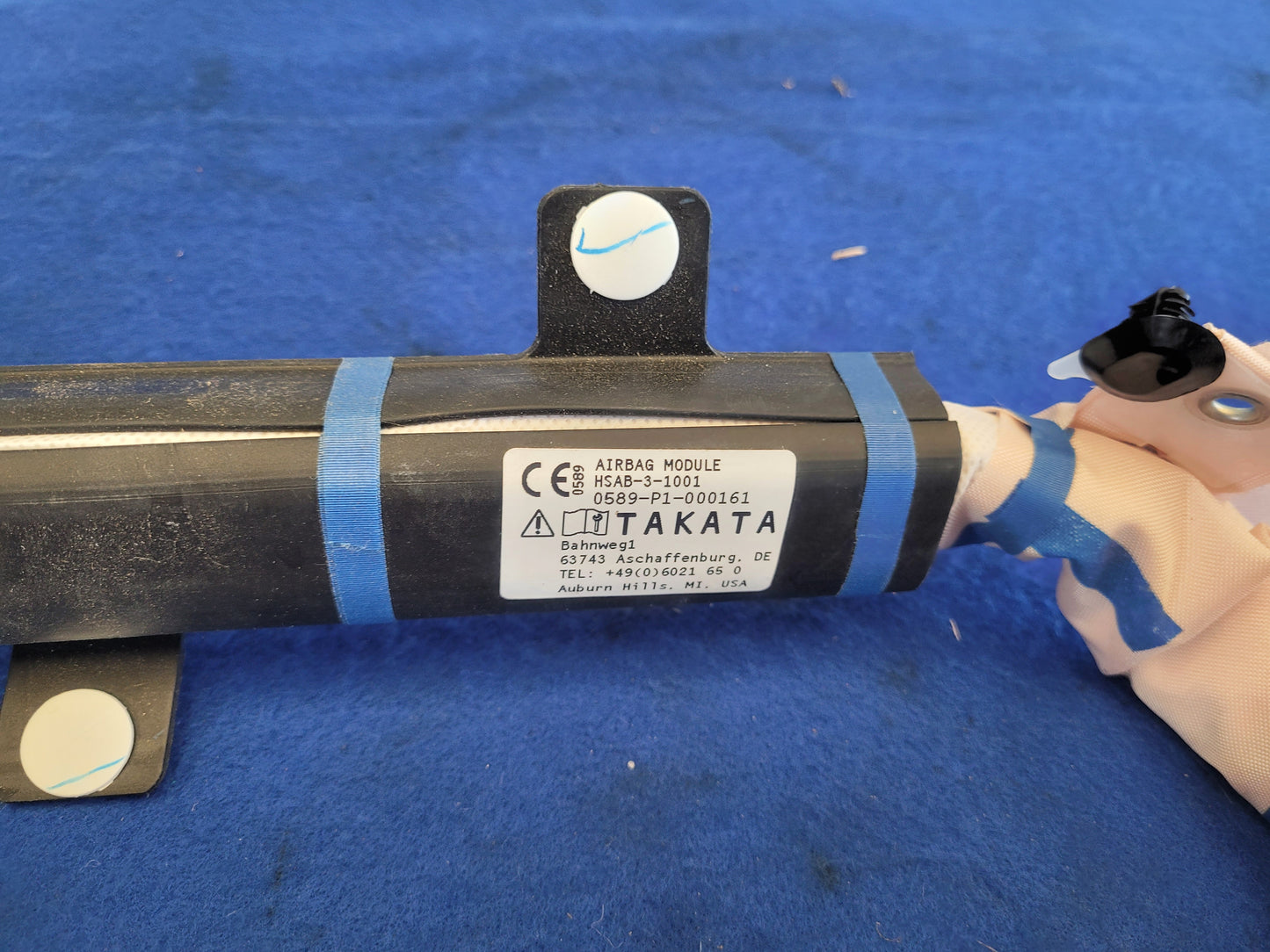 2015-2017 Ford Mustang GT S550 Driver Roof Curtain Air Bag M1517 - The Parts Farm