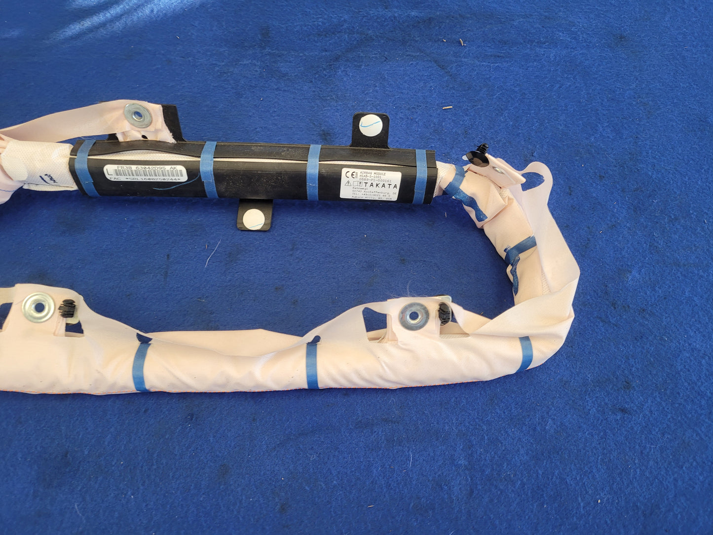 2015-2017 Ford Mustang GT S550 Driver Roof Curtain Air Bag M1517 - The Parts Farm