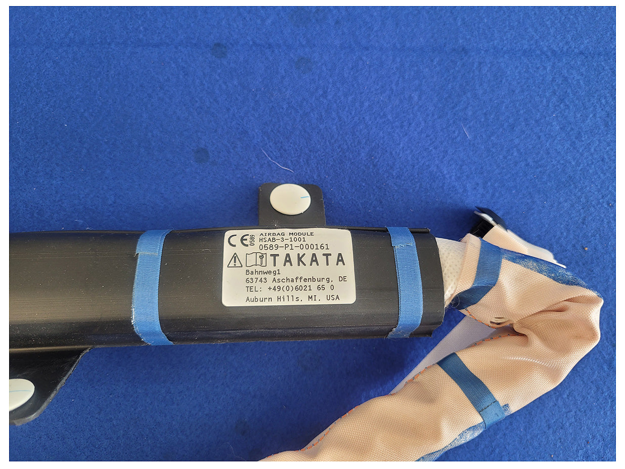 2015-2017 Ford Mustang GT S550 Coupe Driver Roof or Curtain Air Bag 2544 - The Parts Farm