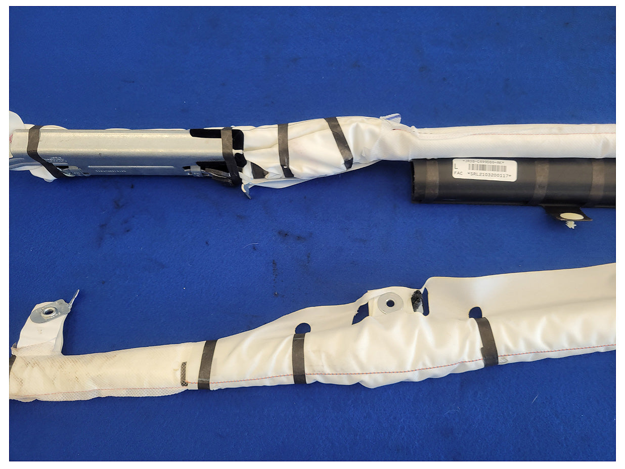 2018-2023 Ford Mustang GT S550 Coupe Driver Upper Roof Curtain Air Bag 2565 - The Parts Farm