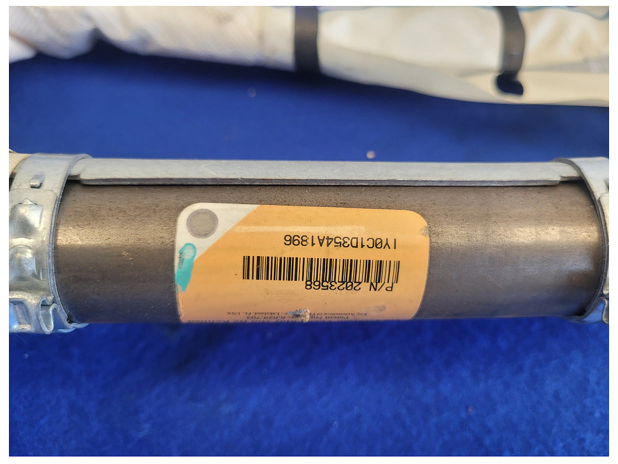 2018-2023 Ford Mustang GT S550 Coupe Driver Upper Roof Curtain Air Bag 2574 - The Parts Farm