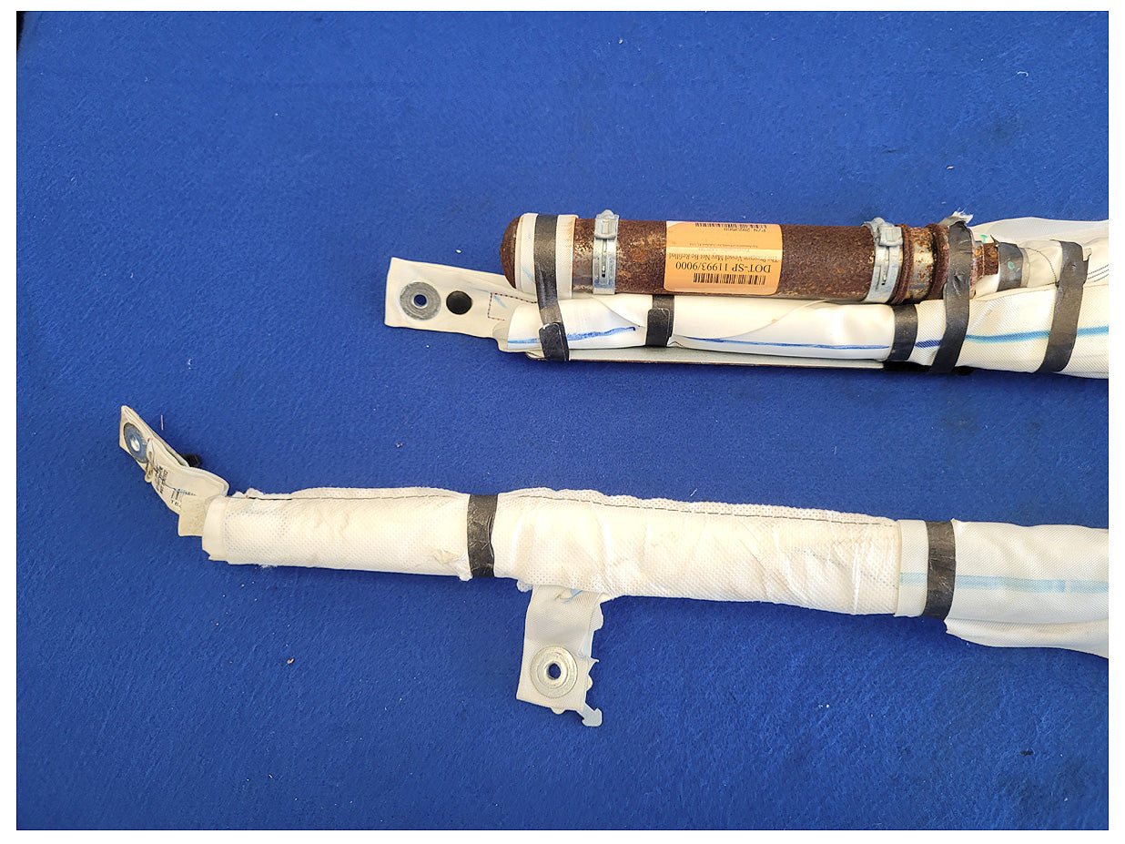 2018-2023 Ford Mustang GT S550 Coupe Driver Upper Roof Curtain Air Bag 2571 - The Parts Farm