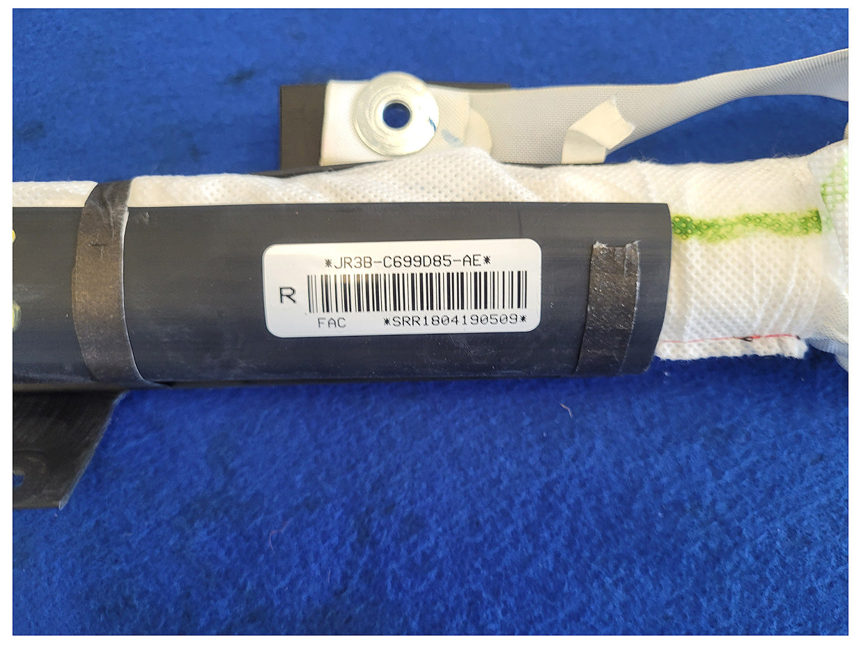 2018-2023 Ford Mustang GT S550 Coupe Passenger Upper Roof Curtain Air Bag 2571 - The Parts Farm