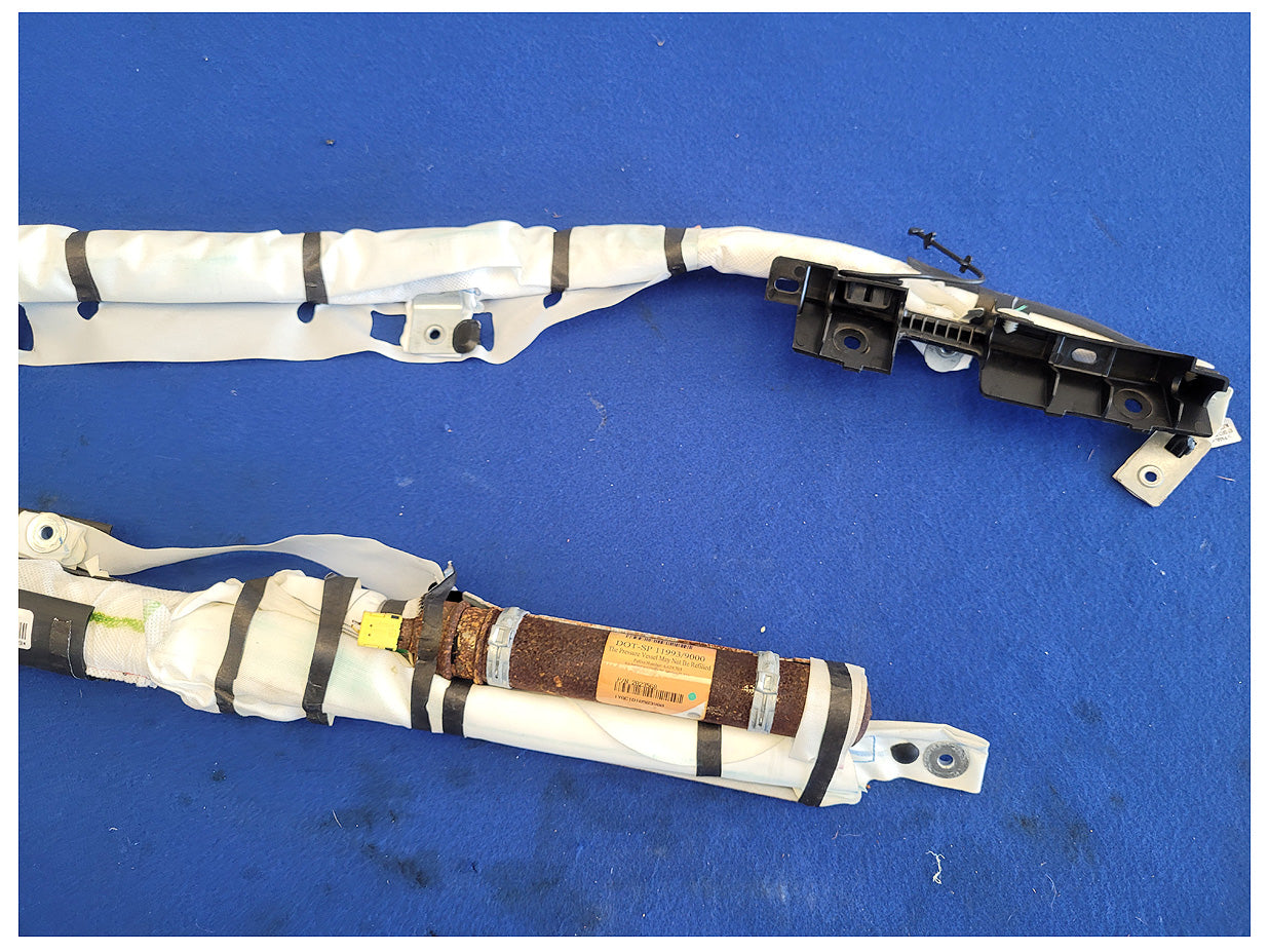 2018-2023 Ford Mustang GT S550 Coupe Passenger Upper Roof Curtain Air Bag 2571 - The Parts Farm