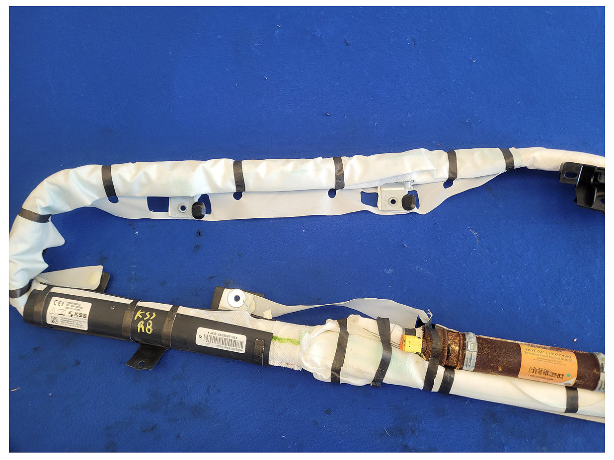 2018-2023 Ford Mustang GT S550 Coupe Passenger Upper Roof Curtain Air Bag 2571 - The Parts Farm