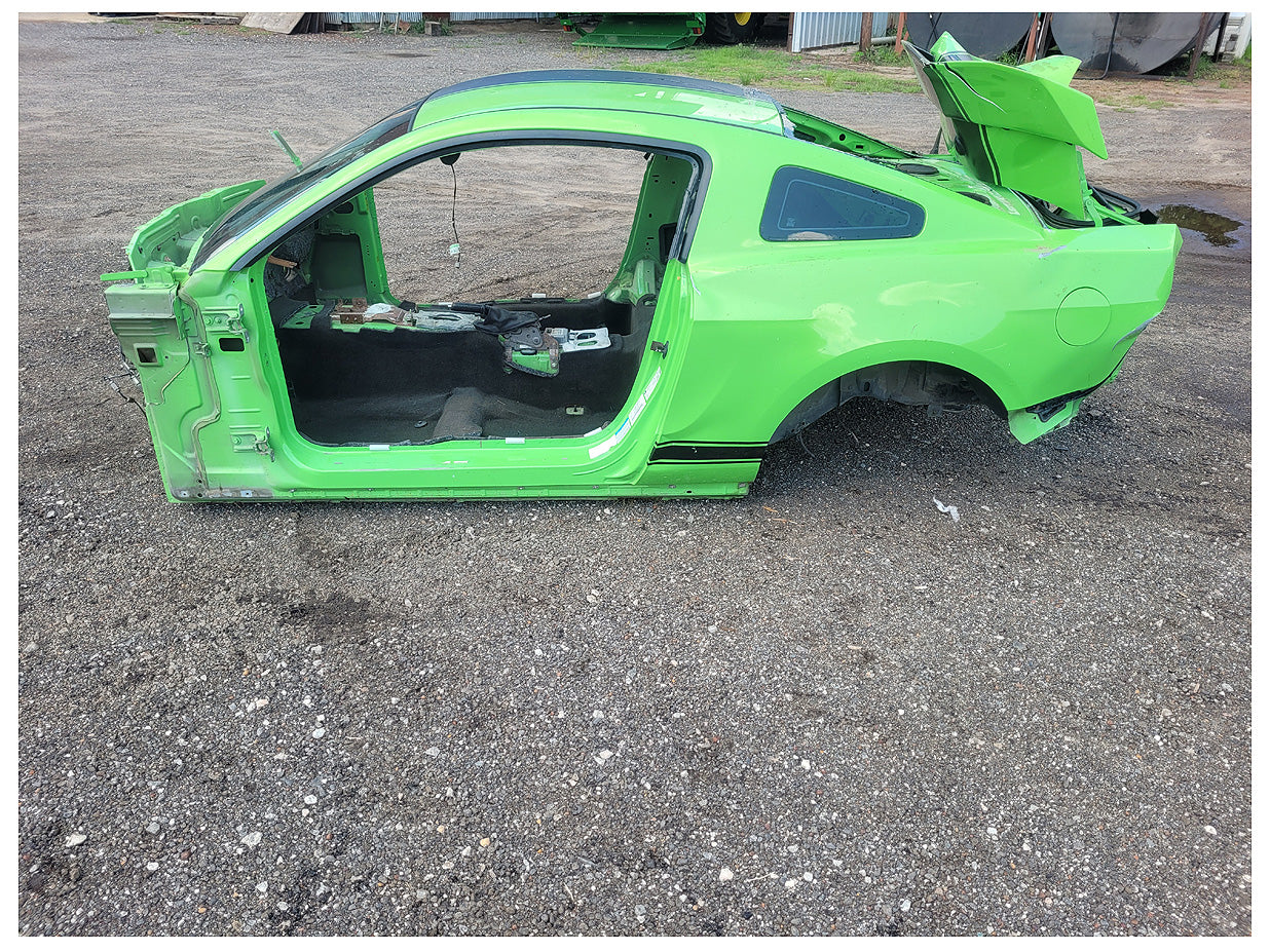 Stock 2568. 2014 Ford Mustang GT S197 Frame Coupe Clear Title Shell Paint HD 54k Miles - The Parts Farm