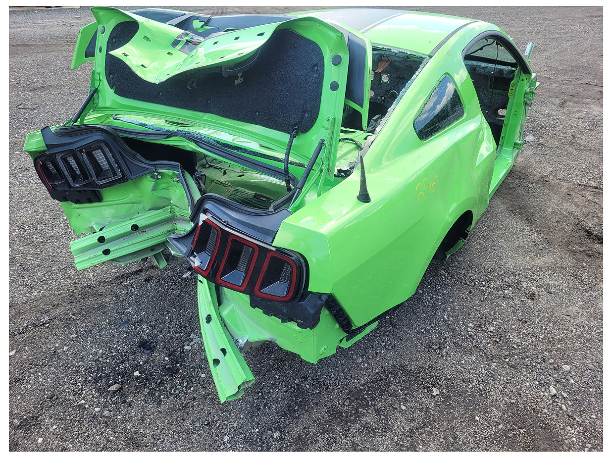 Stock 2568. 2014 Ford Mustang GT S197 Frame Coupe Clear Title Shell Paint HD 54k Miles - The Parts Farm