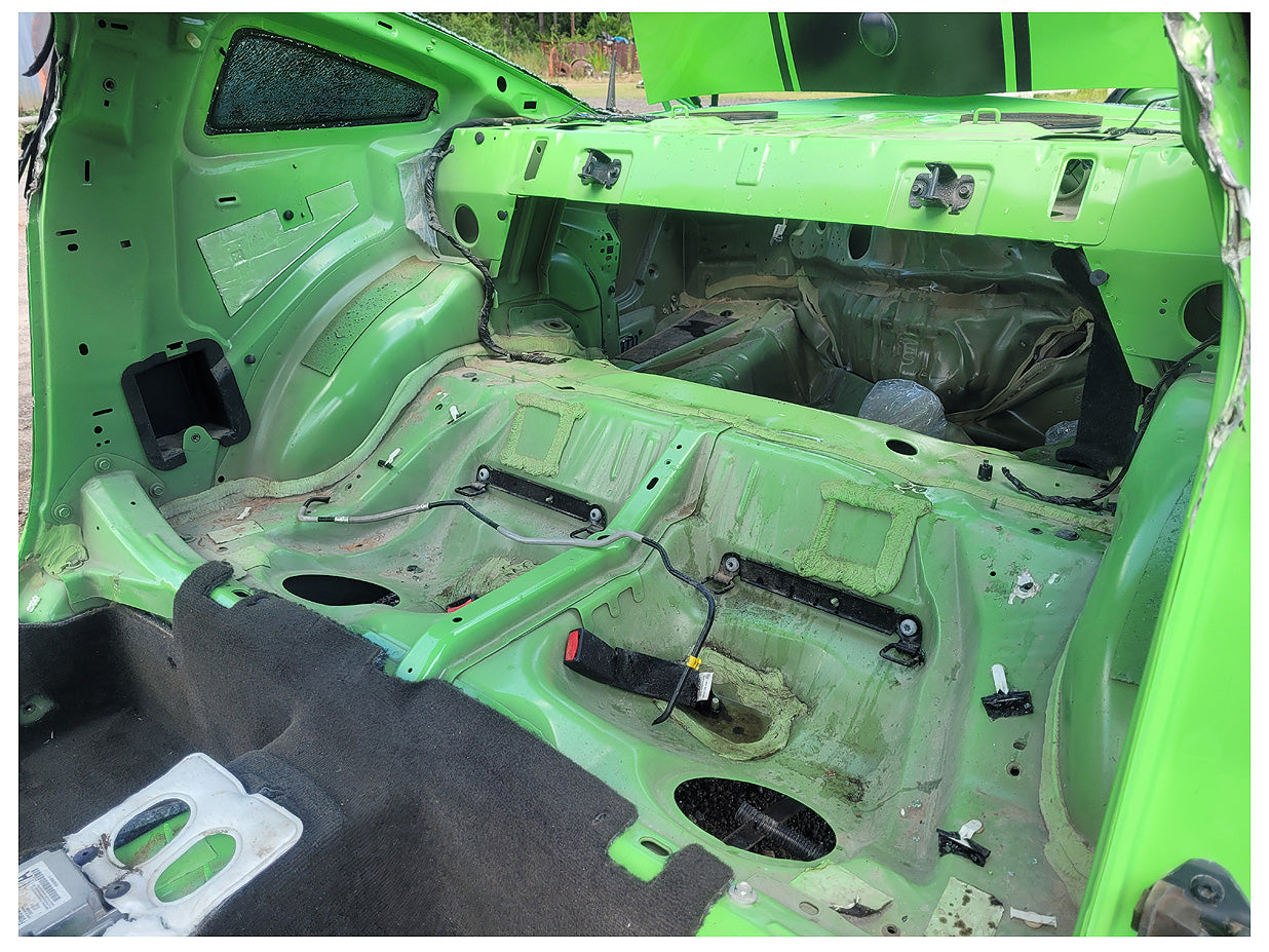 Stock 2568. 2014 Ford Mustang GT S197 Frame Coupe Clear Title Shell Paint HD 54k Miles - The Parts Farm