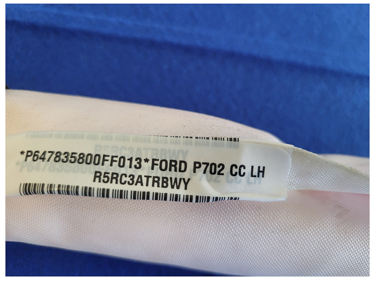 2022 Ford F150 Pickup Truck Driver Upper Roof Curtain Air Bag 2523 - The Parts Farm