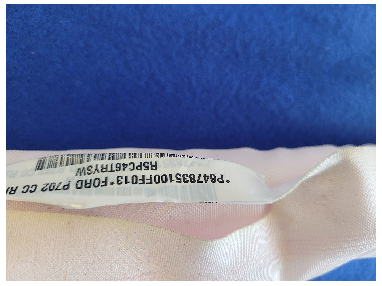2021-2023 Ford F150 Pickup Truck Passenger Upper Roof Curtain Air Bag 2523 - The Parts Farm