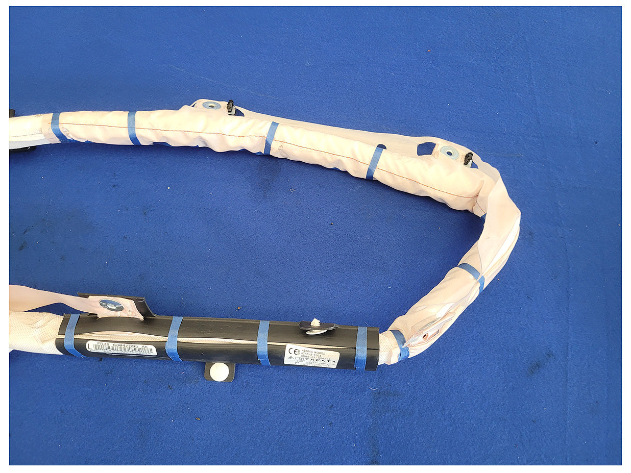 2015-2017 Ford Mustang GT S550 Coupe Driver Upper Roof Curtain Air Bag 2594 - The Parts Farm