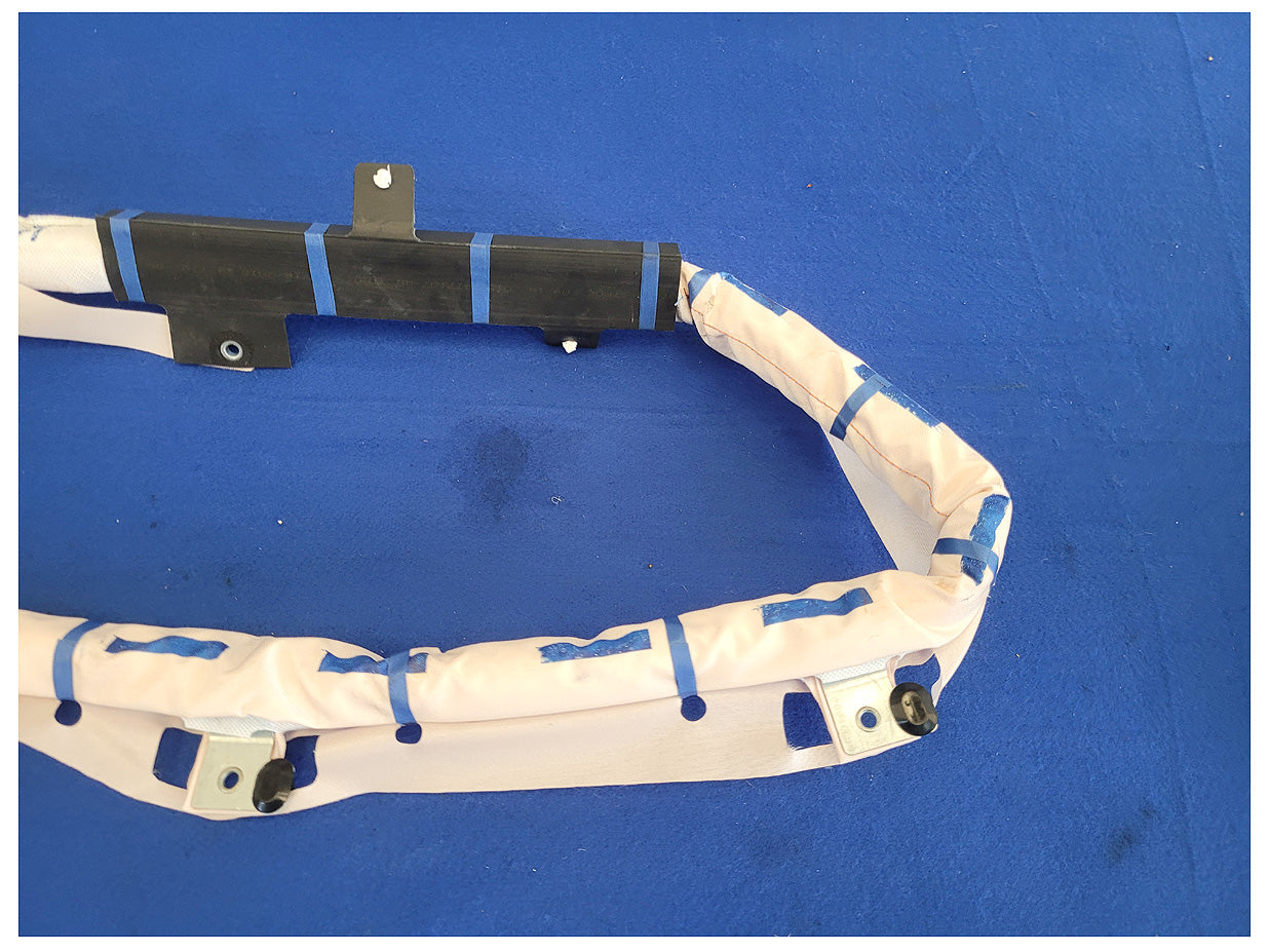 2015-2017 Ford Mustang GT S550 Coupe Driver Upper Roof Curtain Air Bag 2594 - The Parts Farm