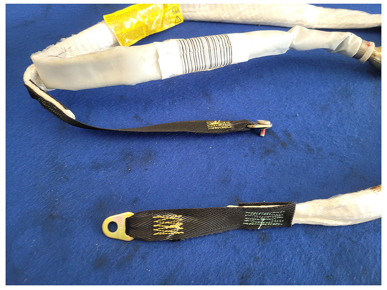 2005 BMW M3 E46 Passenger RH Upper Roof Curtain Air Bag 1953 - The Parts Farm